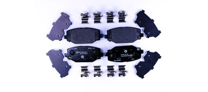 HELLA Brake pad set - T3145 - for e.g. CHRYSLER / DODGE / FIAT / LANCIA / VW 8DB355020-311