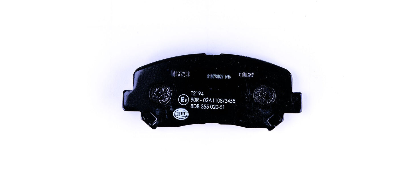 HELLA Brake pad set - T2194 - for e.g. MAZDA 8DB355020-511