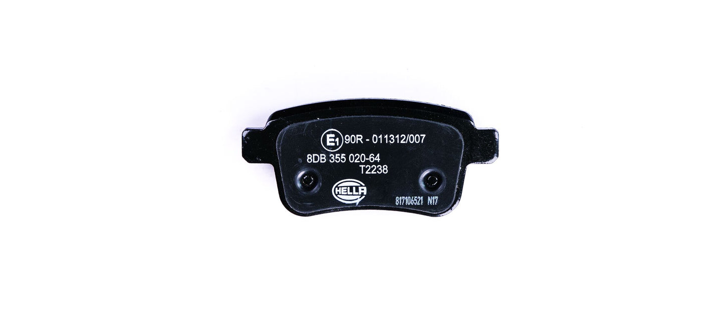 HELLA Brake pad set - T2238 - for e.g. MERCEDES-BENZ 8DB355020-641