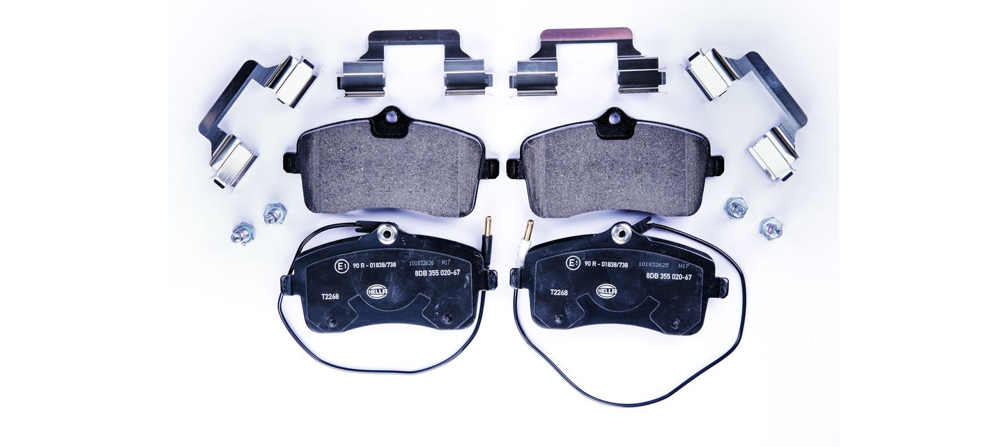 HELLA Brake pad set - T2268 - for e.g. PEUGEOT 8DB355020-671