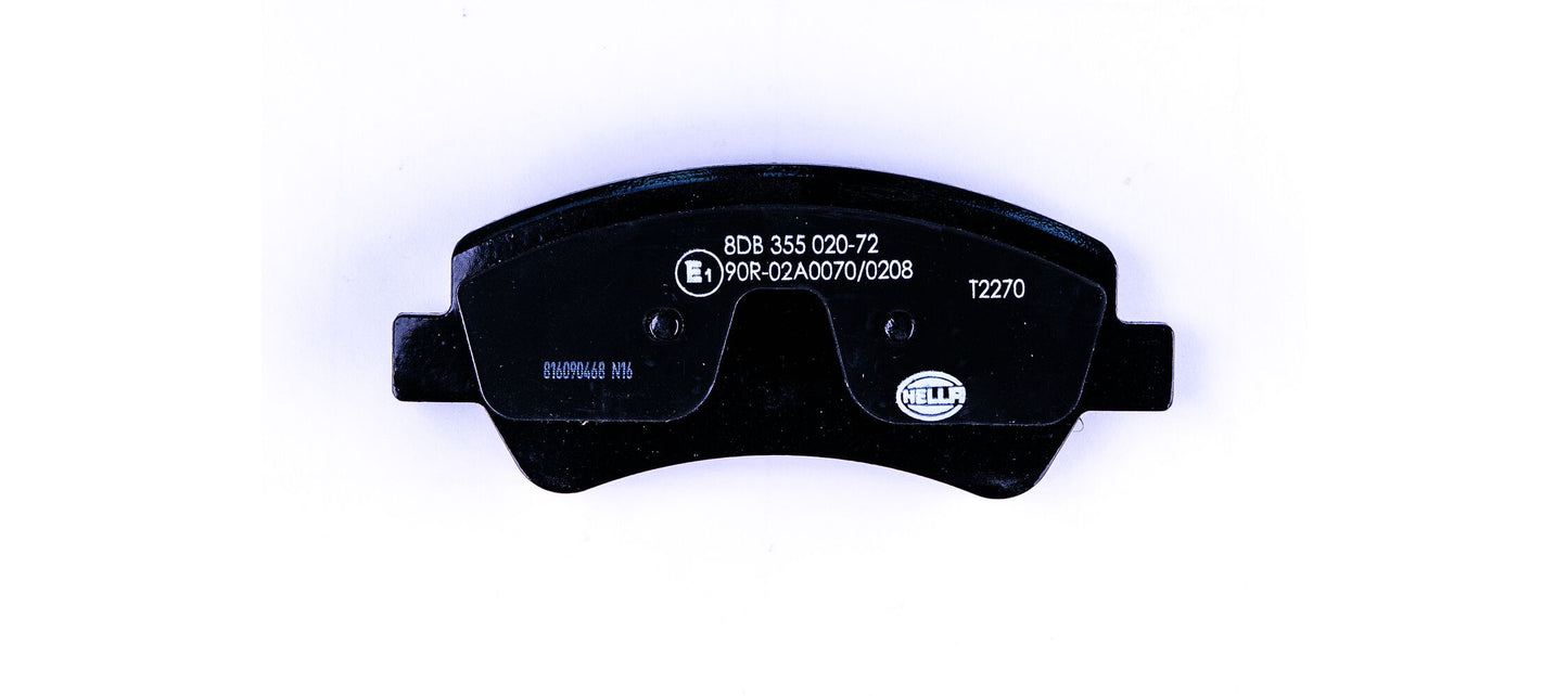 HELLA Brake pad set - T2270 - for e.g. FORD 8DB355020-721