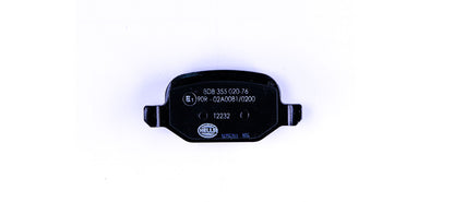 HELLA Brake pad set - T2232 - for e.g. FIAT 8DB355020-761