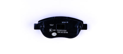 HELLA Brake pad set - T2267 - for e.g. FIAT 8DB355020-881
