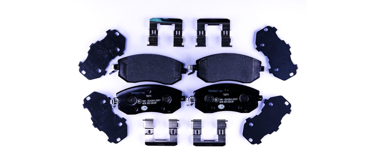 HELLA Brake pad set - T2274 - for e.g. SCION / SUBARU / TOYOTA 8DB355020-891