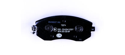 HELLA Brake pad set - T2274 - for e.g. SCION / SUBARU / TOYOTA 8DB355020-891