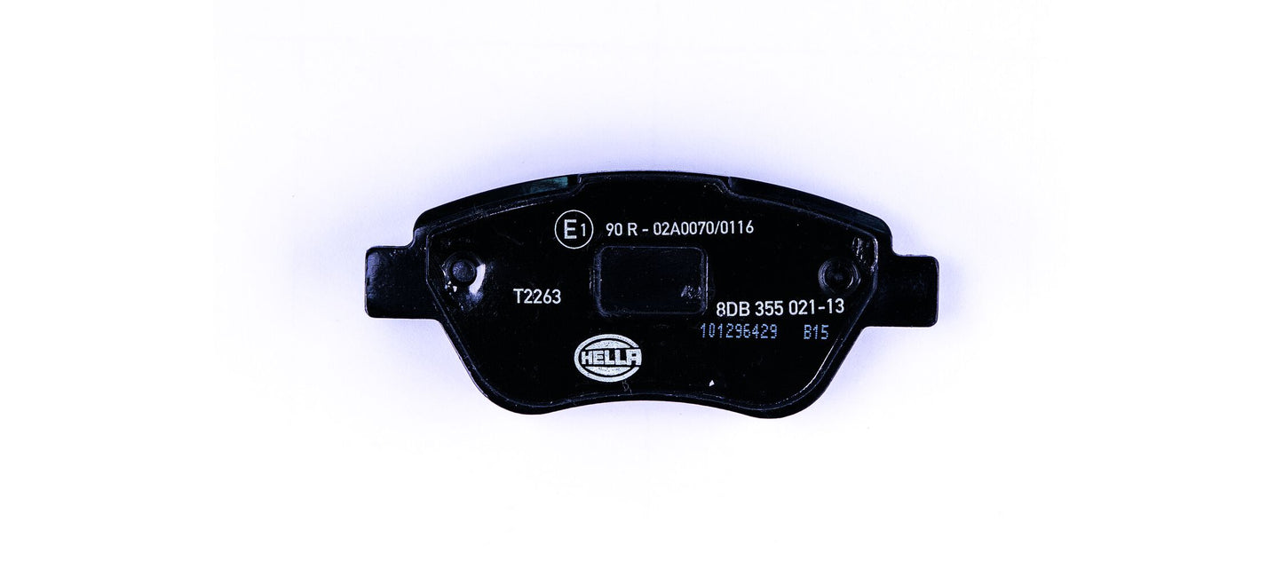 HELLA Brake pad set - T2263 - for e.g. OPEL / VAUXHALL 8DB355021-131