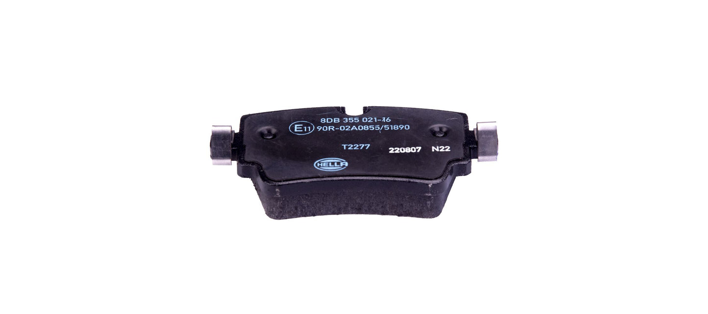 HELLA Brake pad set - T2277 - for e.g. JAGUAR 8DB355021-161