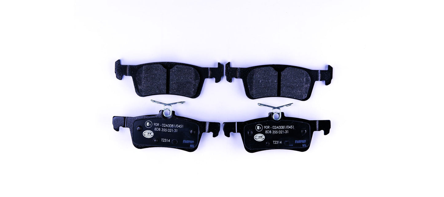 HELLA Brake pad set - T2314 - for e.g. PEUGEOT 8DB355021-311