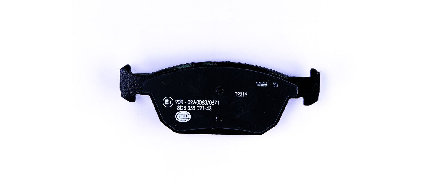 HELLA Brake pad set - T2319 - for e.g. HONDA 8DB355021-431