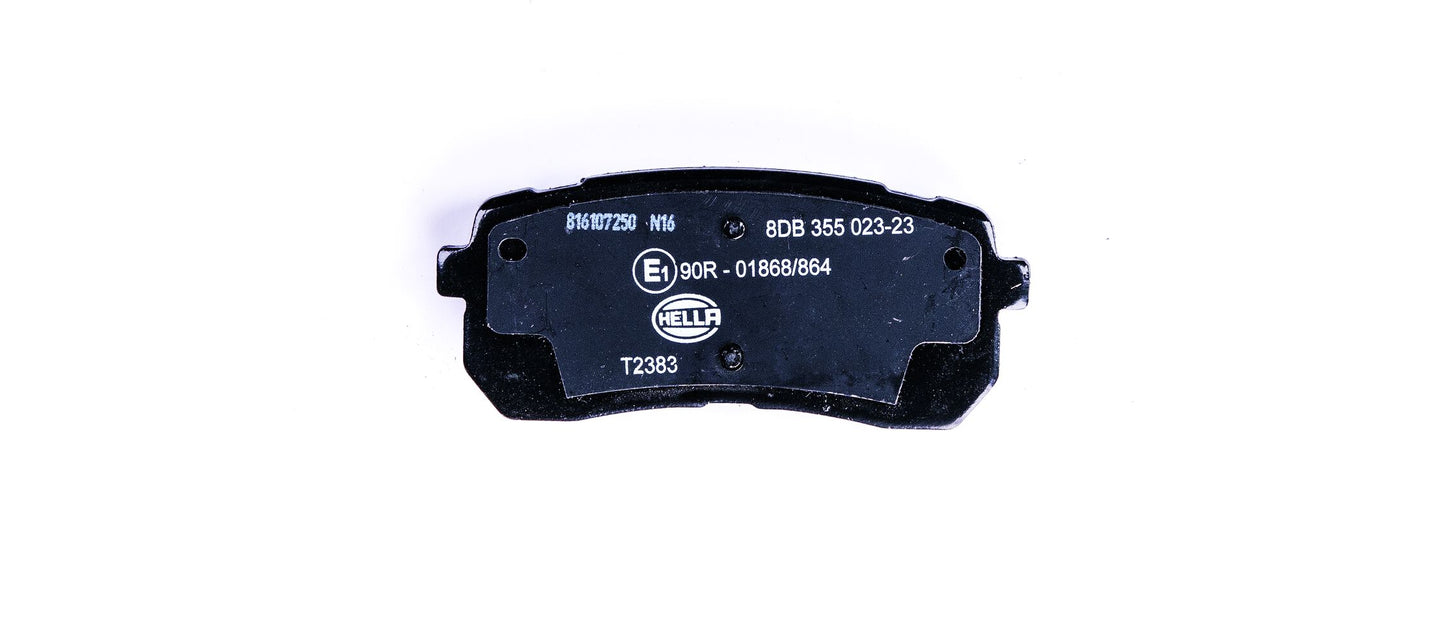 HELLA Brake pad set - T2383 - for e.g. HYUNDAI / KIA 8DB355023-231