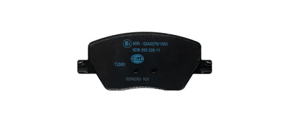 HELLA Brake pad set - T2560 - for e.g. DODGE / FIAT 8DB355025-111