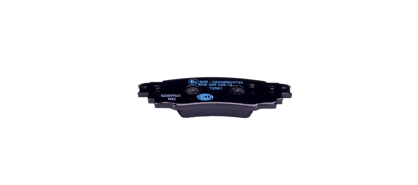 HELLA Brake pad set - T2561 - for e.g. LEXUS / TOYOTA 8DB355025-121
