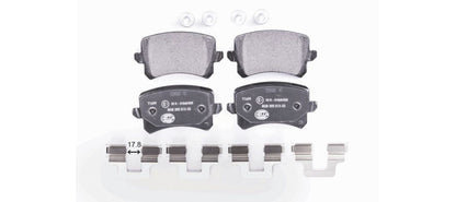 HELLA Brake pad set - T2633 - for e.g. AUDI / SEAT / SKODA / VOLKSWAGEN 8DB355025-331