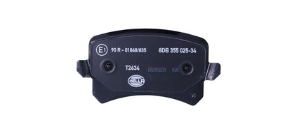 HELLA Brake pad set - T2634 - for e.g. VOLKSWAGEN 8DB355025-341