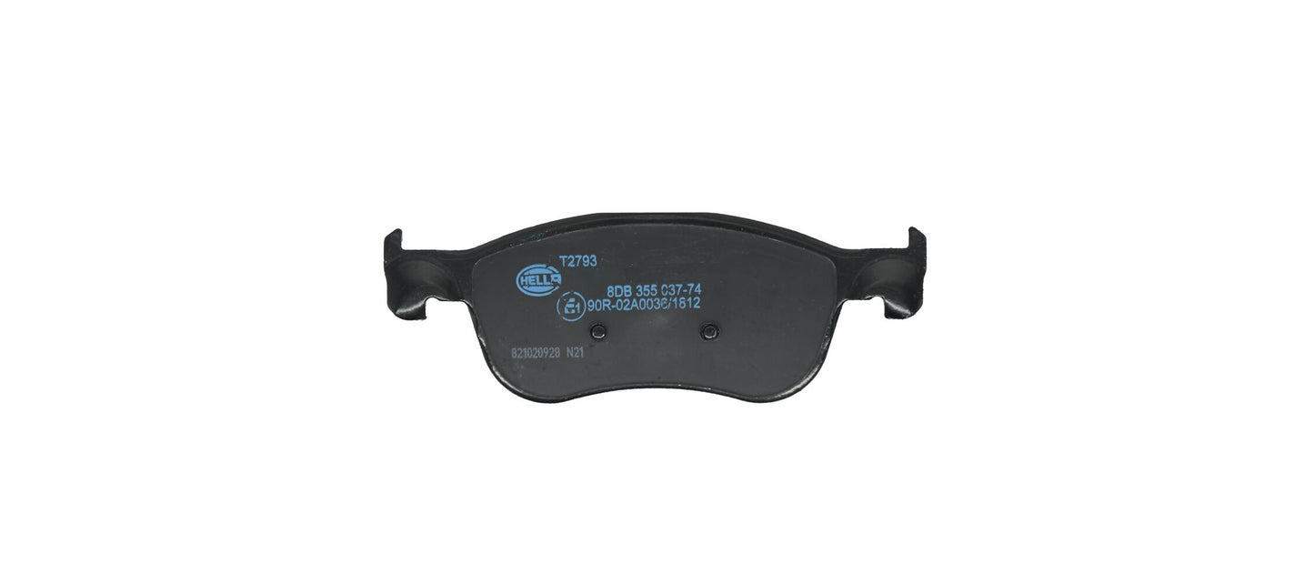HELLA Brake pad set - T2793 - for e.g. FORD 8DB355037-741