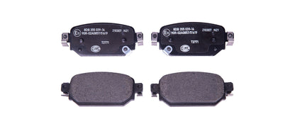 HELLA Brake pad set - T2771 - for e.g. MAZDA 8DB355039-141