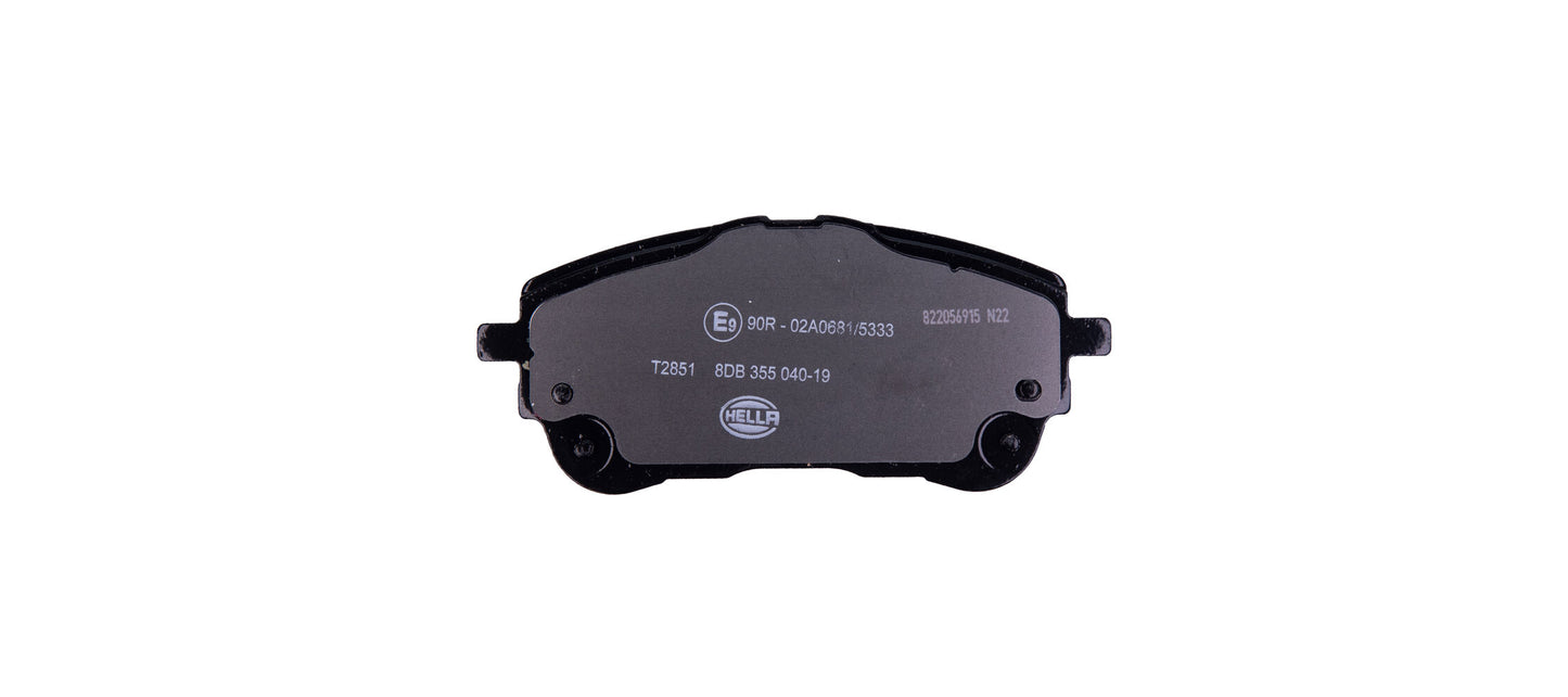 HELLA Brake pad set - T2851 - for e.g. SUZUKI / TOYOTA 8DB355040-191