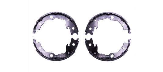 HELLA Brake Shoe Set, parking brake - H1682 - for e.g. INFINITI / LEXUS / NISSAN / REN 8DA355050-031