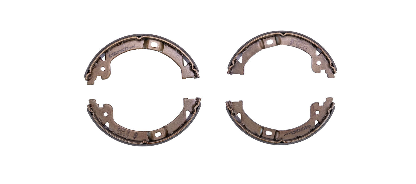 HELLA Brake Shoe Set, parking brake - H1696 - for e.g. CHRYSLER / DODGE 8DA355050-111