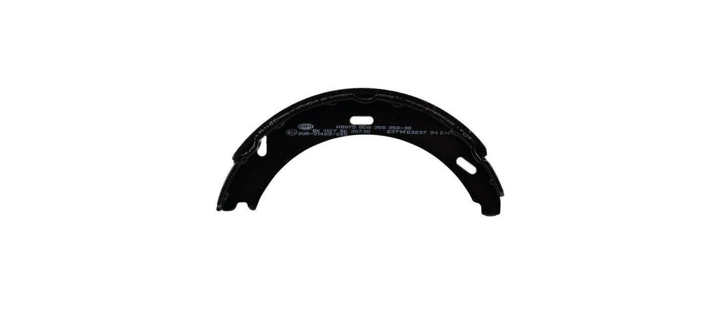 HELLA Brake Shoe Set, parking brake - H8075 - for e.g. MERCEDES-BENZ 8DA355050-301