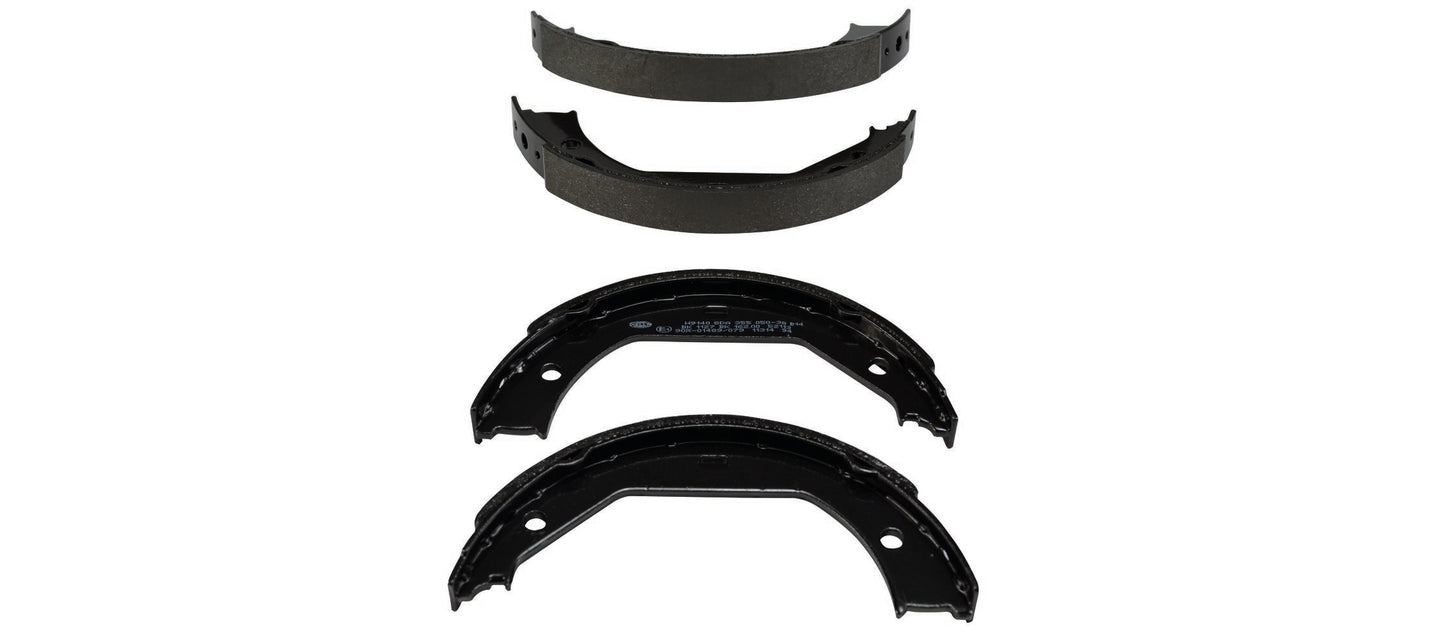 HELLA Brake Shoe Set, parking brake - H9140 - for e.g. ALPINA / BMW / MINI 8DA355050-381