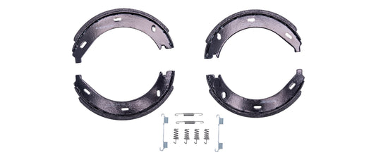 HELLA Brake Shoe Set, parking brake - H9165 - for e.g. MERCEDES-BENZ 8DA355050-401