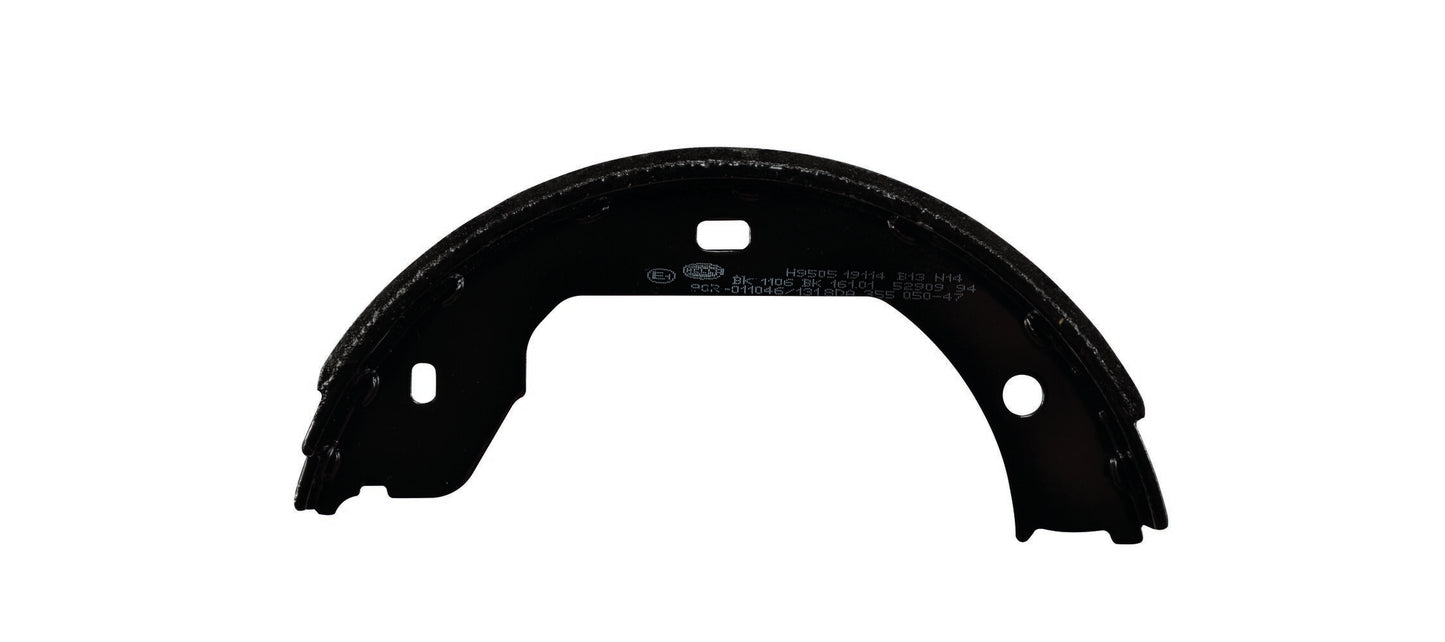 HELLA Brake Shoe Set, parking brake - H9505 - for e.g. ALPINA / BMW / ROLLS-ROYCE / VO 8DA355050-471