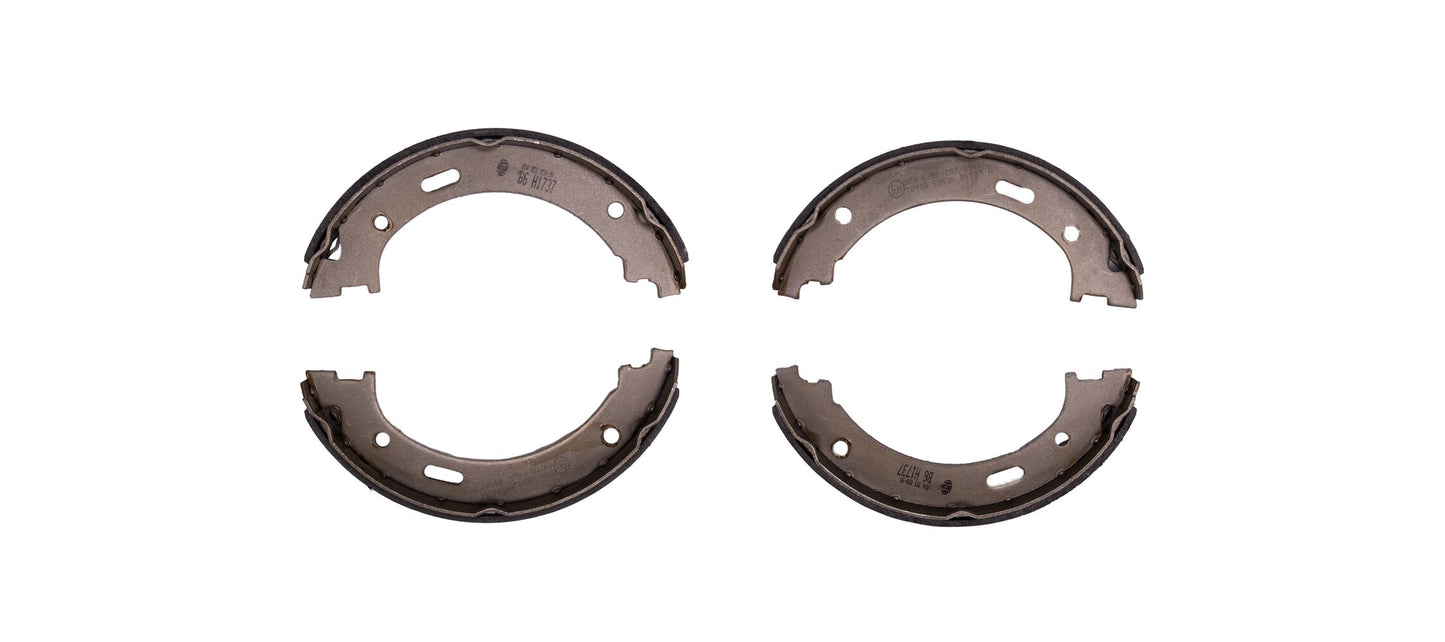 HELLA Brake Shoe Set, parking brake - H1737 - for e.g. JEEP 8DA355050-901