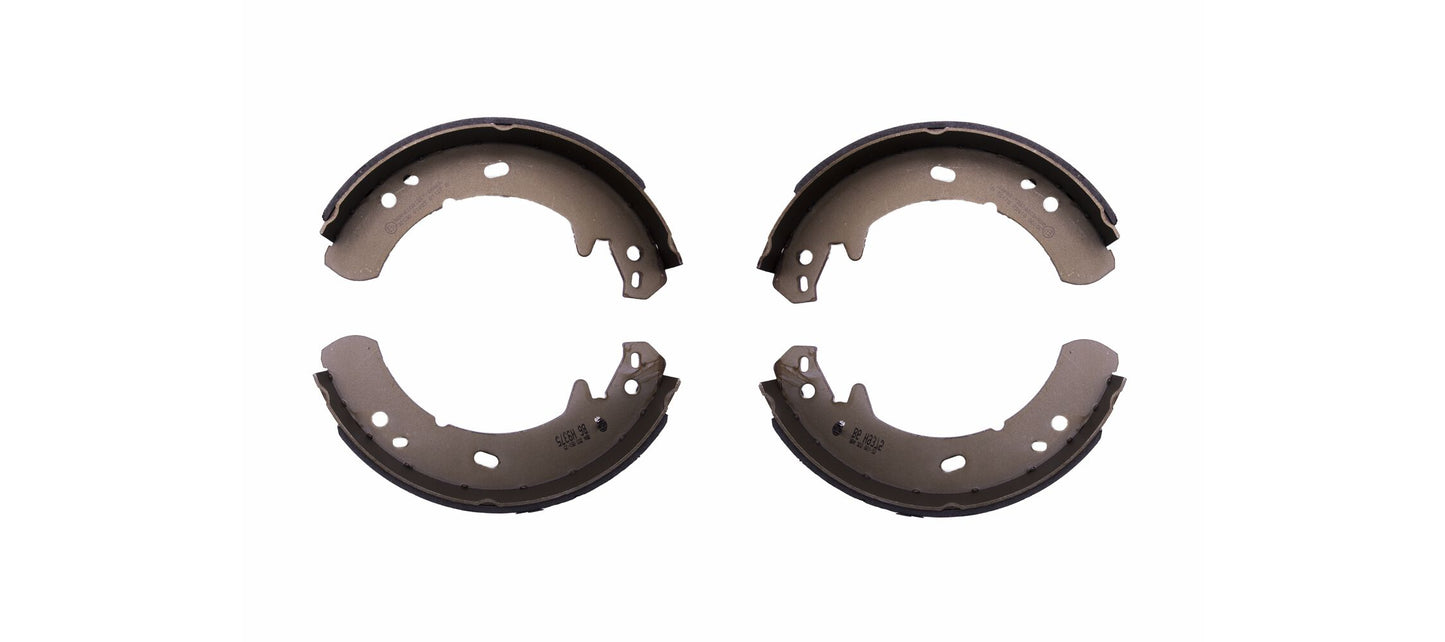 HELLA Brake Shoe Set, parking brake - H9375 - for e.g. LAND ROVER 8DA355051-251