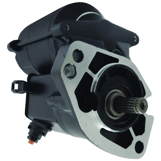 WAI New Starter Motor for Harley Davidson 1.4 kw (Chrome) 18199N