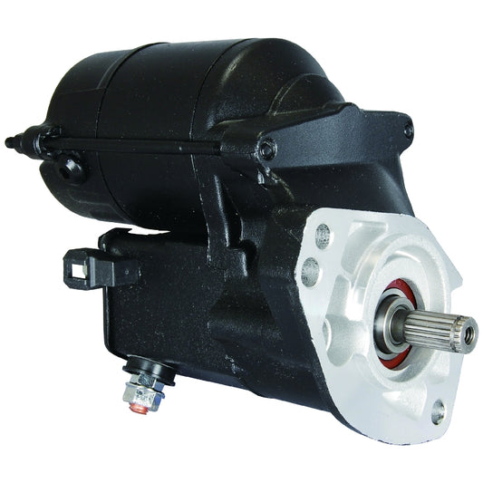 WAI New Starter Motor for Harley 1.4 kw (Chrome) short version 17629BN