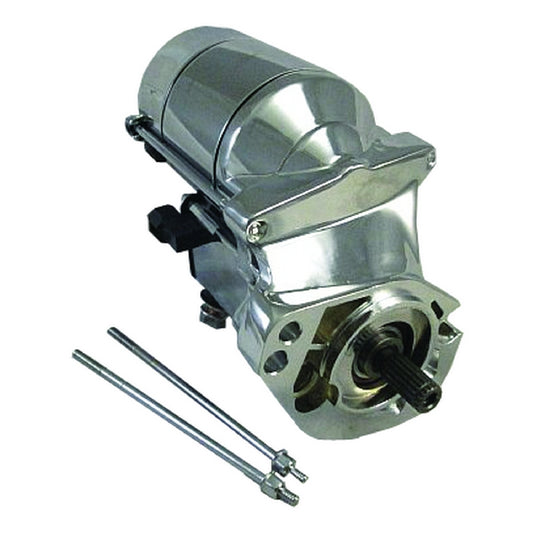 WAI New Starter Motor for Harley 1.2 kw (Chrome) short version 17629CN