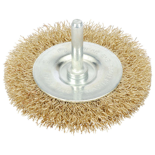 DRAPER Rotary Wire Brush 75mm [41429]