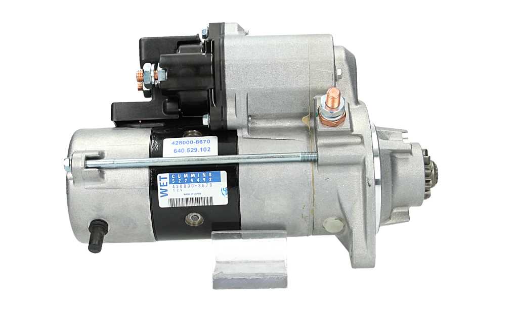 Denso New Starter Motor for Cummins 3.0 kw 4280008670