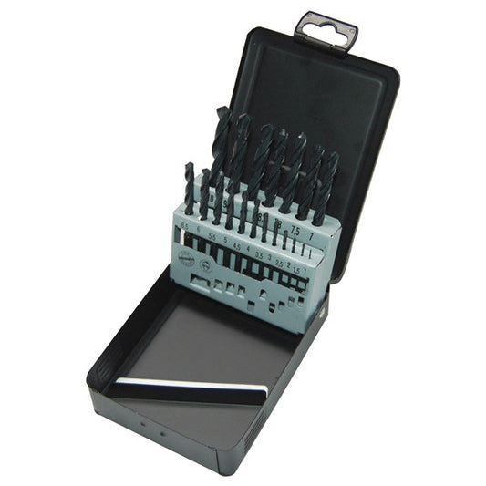 Metal Drill HSSR D338 Set-19pc