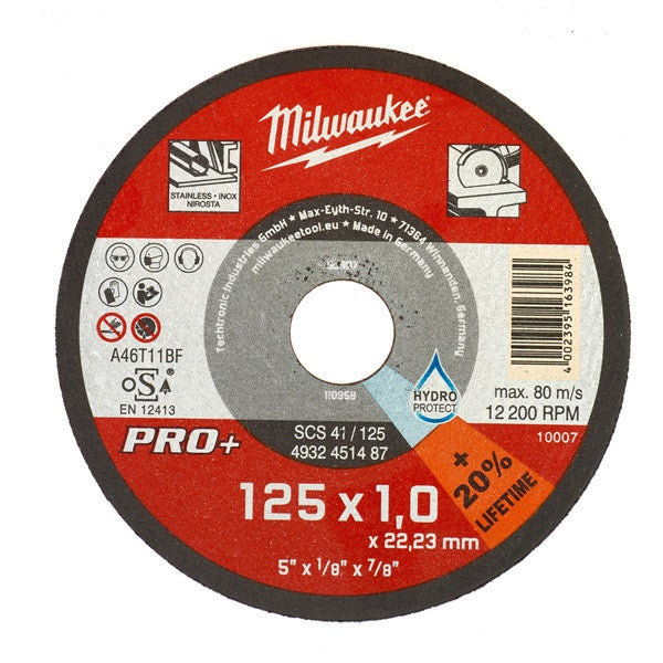 Cut.W Pro+ SCS41 125x1mm-1pc