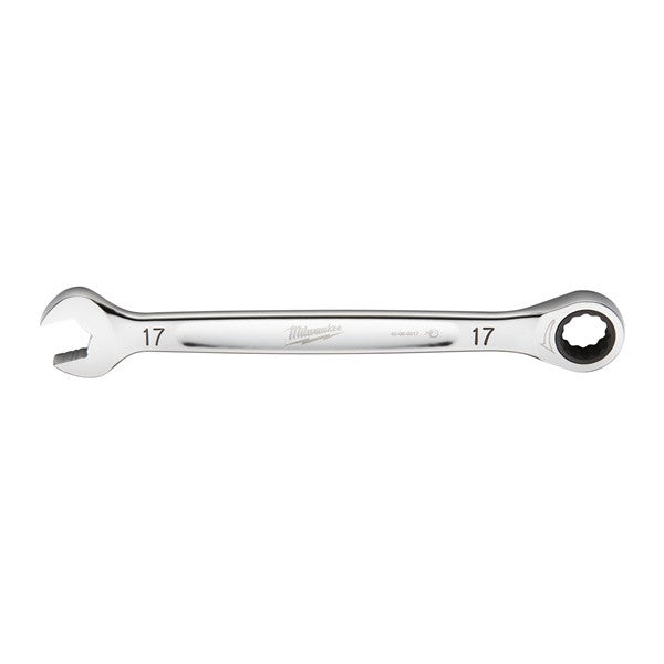 17 mm MAX BITE ratcheting combination spanner