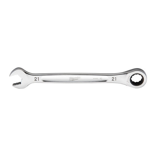 21 mm MAX BITE ratcheting combination spanner