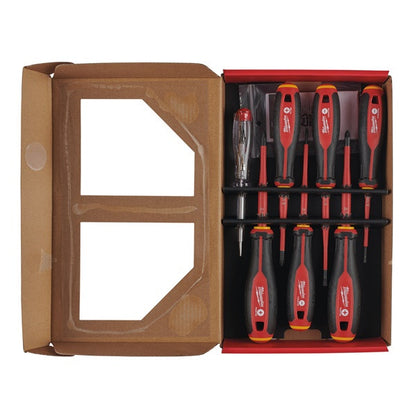 Tri-Lobe VDE screwdriver PZ set 7 pc