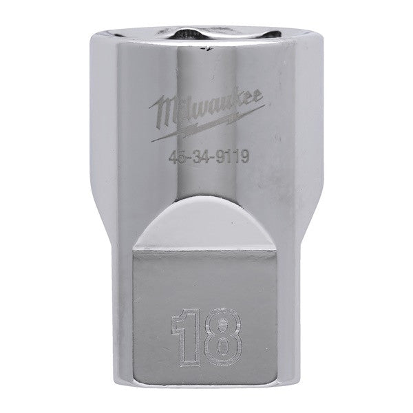 1/2 Drive Socket Metric Standard-18MM