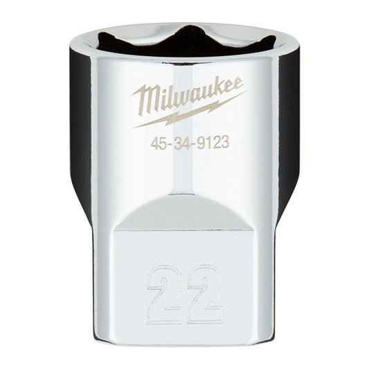 1/2 Drive Socket Metric Standard-22MM