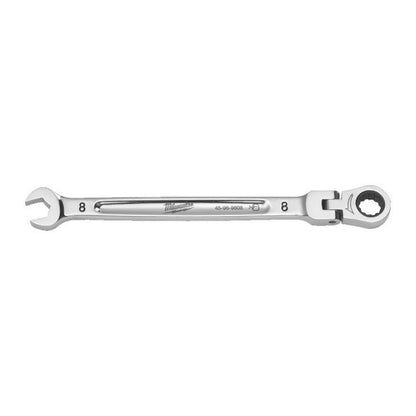 8 mm MAX BITE flexible head ratcheting combination spanner -1pc