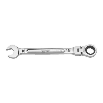 16 mm MAX BITE flexible head ratcheting combination spanner -1pc
