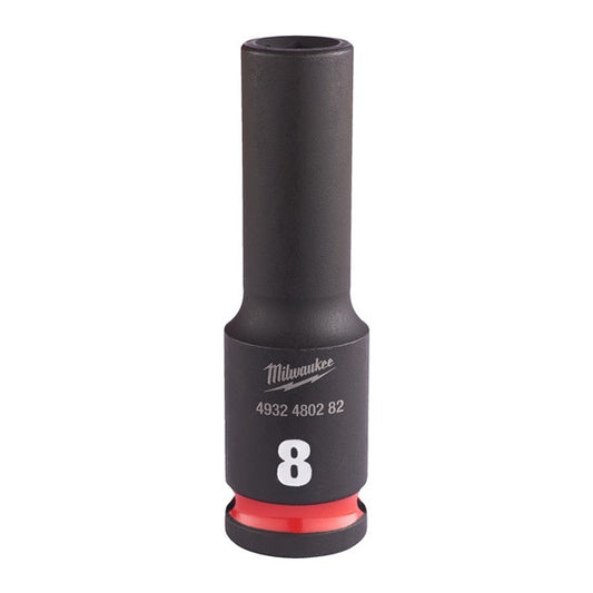 Hex socket ShW 3/8 deep 8mm-1pc