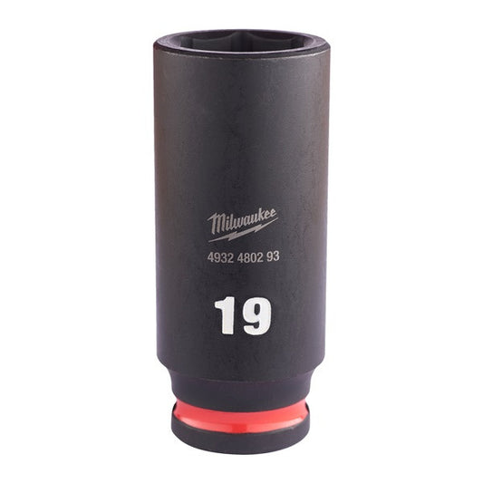 Hex socket ShW 3/8 deep 19mm-1pc