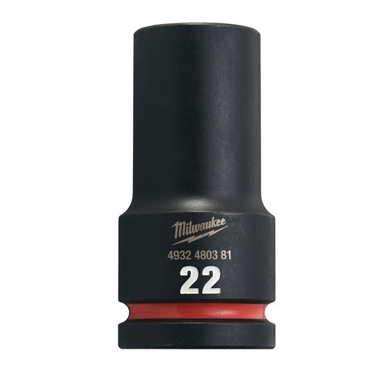 Hex socket ShW 3/4 deep 22mm-1pc