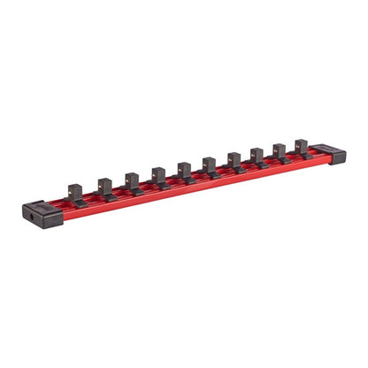 Hex socket rail+clips 3/8 350mm-1pc