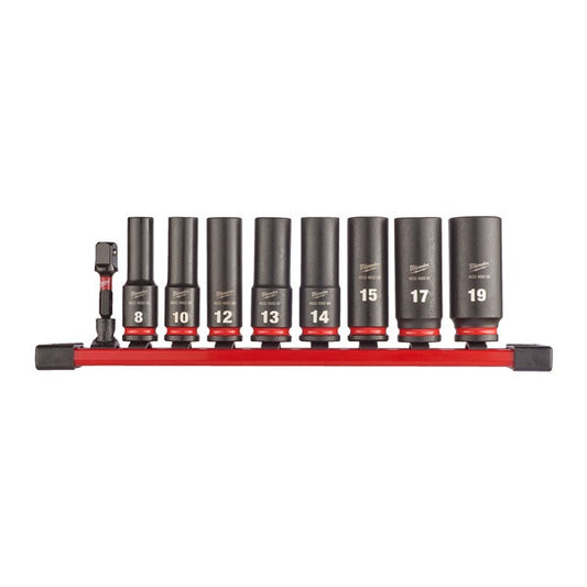 Hex socket ShW 3/8 deep set-9pc