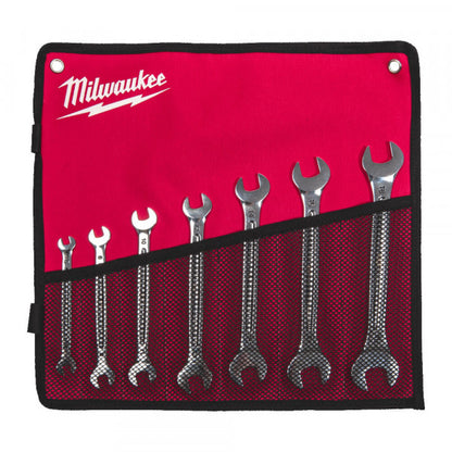 7PC Double Open End Spanner Set