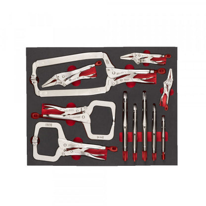 TORQUE LOCK Locking Pliers Set Foam Insert - 11pc